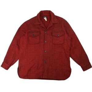 Vintage Pioneer Canada Wool Blend Button Down Shirt